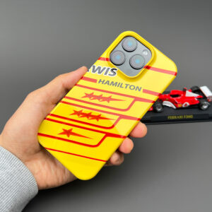 Lewis Hamilton 2025 Ferrari Helmet Livery Phone Case – LH44 First Ferrari Season Edition from the Lewis Hamilton store collection.