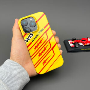 Lewis Hamilton 2025 Ferrari Helmet Livery Phone Case – LH44 First Ferrari Season Edition from the Lewis Hamilton store collection.