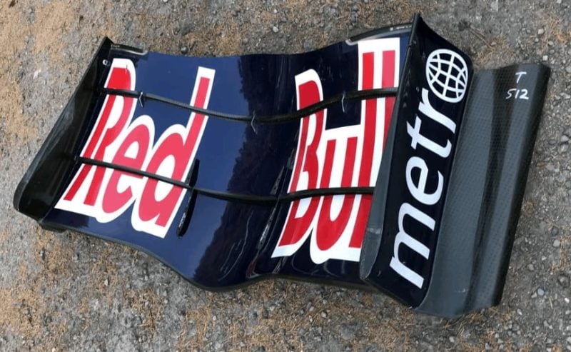 NOW SOLD -Red Bull RB3 full front wing. from the F1 Car Parts store collection.