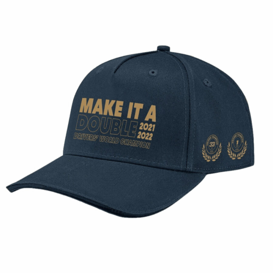 2022 Red Bull Racing Max Verstappen Champions Cap - One Size from the Max Verstappen store collection.