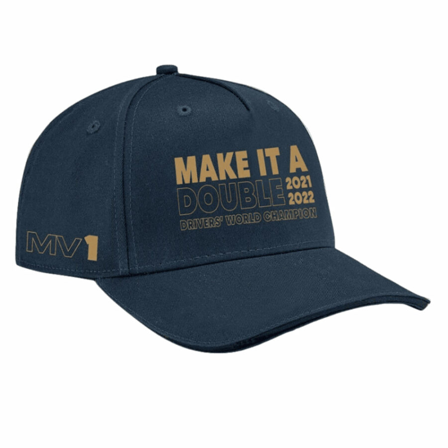 2022 Red Bull Racing Max Verstappen Champions Cap - One Size from the Max Verstappen store collection.