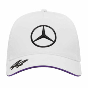 2024 Lewis Hamilton Mercedes Team Trucker Cap (White) - One Size from the Lewis Hamilton store collection.