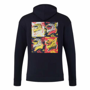 2024 Red Bull Max Verstappen Pop Art Oversized Hoodie (Navy) - Small Adults from the Red Bull Racing store collection.