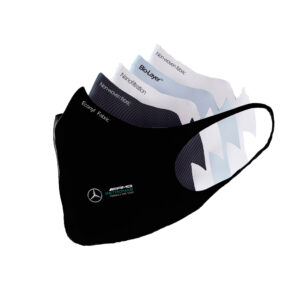Mercedes-AMG Petronas F1 Team Lewis Hamilton Face Mask from the Lewis Hamilton store collection.