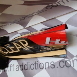 NOW SOLD-Lotus engine cover raced by Raikkonen from the F1 Car Parts store collection.
