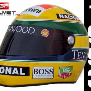 Ayrton Senna 1993 Helmet Mc Laren F1 Ayrton Senna by GPHelmet