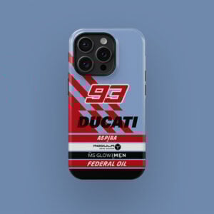 Marc Marquez #93 Gresini Racing Livery Phone Case from the GPBox store.