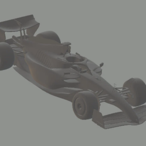 1:4 Scale (Length is 140 cm) Ferrari F1-75 3D printed F1 Diecast Car (Totally Finished Assemble and Painting) from the Ayrton Senna store collection.