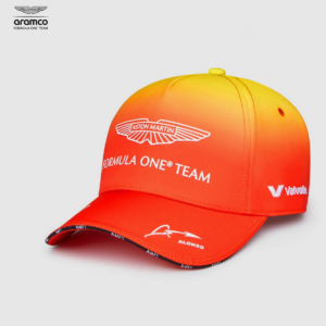 2024 Aston Martin Fernando Alonso Spanish GP Cap from the Race Track Wall Art store collection.