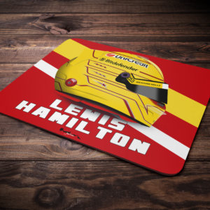 Lewis Hamilton 2025 Helmet Mouse Mat - Scuderia GP Lewis Hamilton by ScuderiaGP