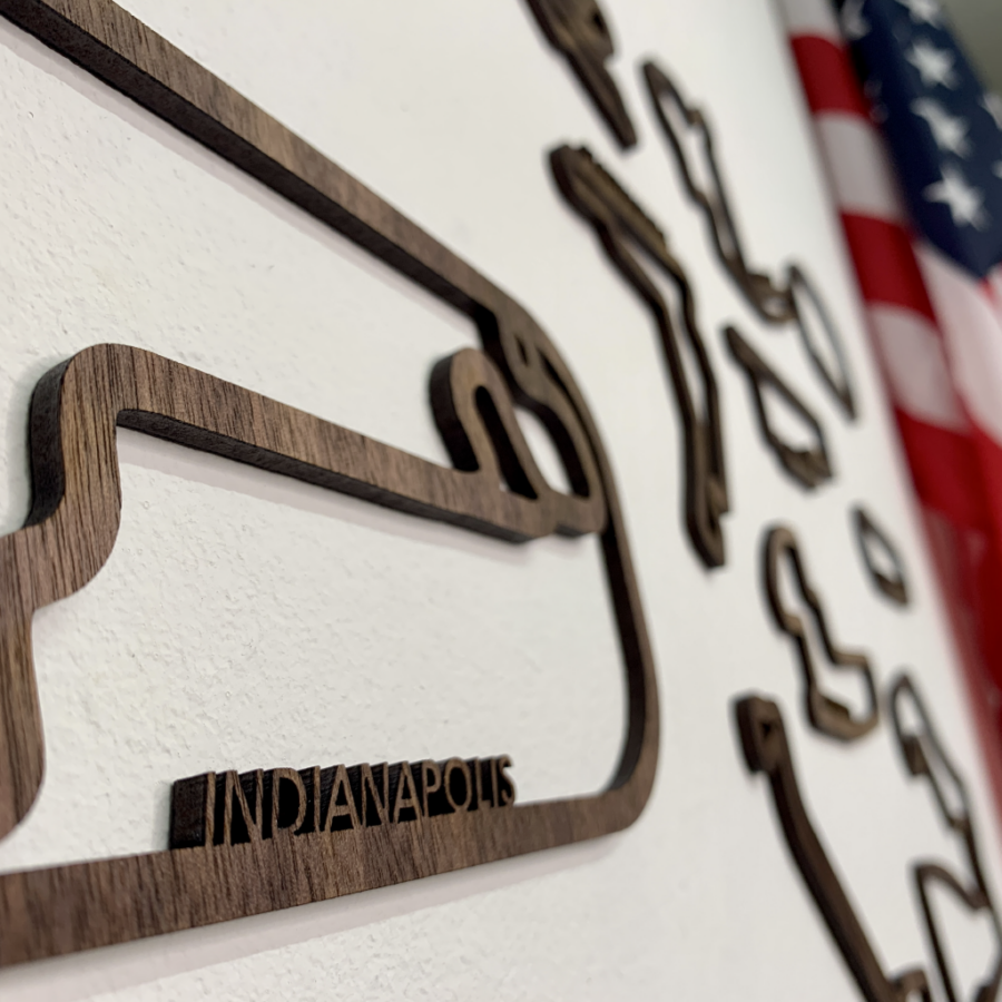 Indycar - The Complete Circuit Collection Wall Display from the Race Car Wall Art store collection.