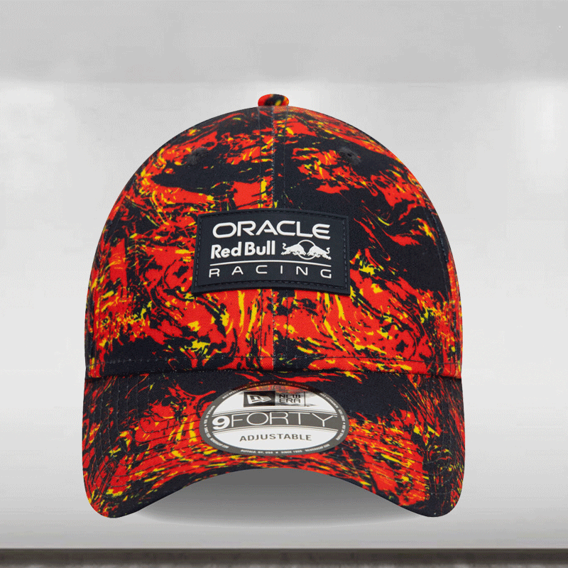 2024 Red Bull Racing All Over Print New Era 9FORTY Cap from the Sports Car Racing Posters & Prints store collection.