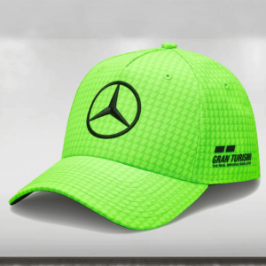 2023 Mercedes-AMG F1 Lewis Hamilton Driver Cap - Neon Green from the Lewis Hamilton store collection.